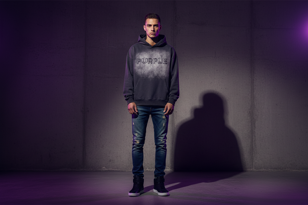 Purple Brand Hoodies