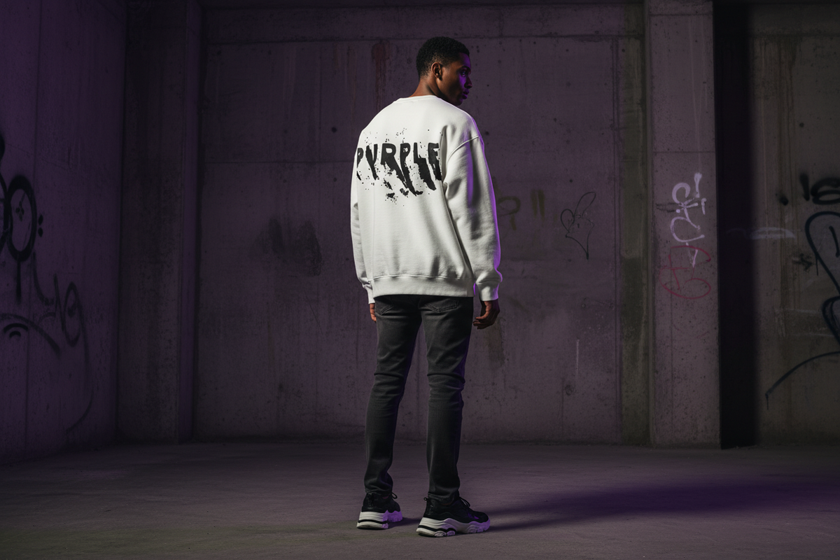 Purple Brand Sweatshirts