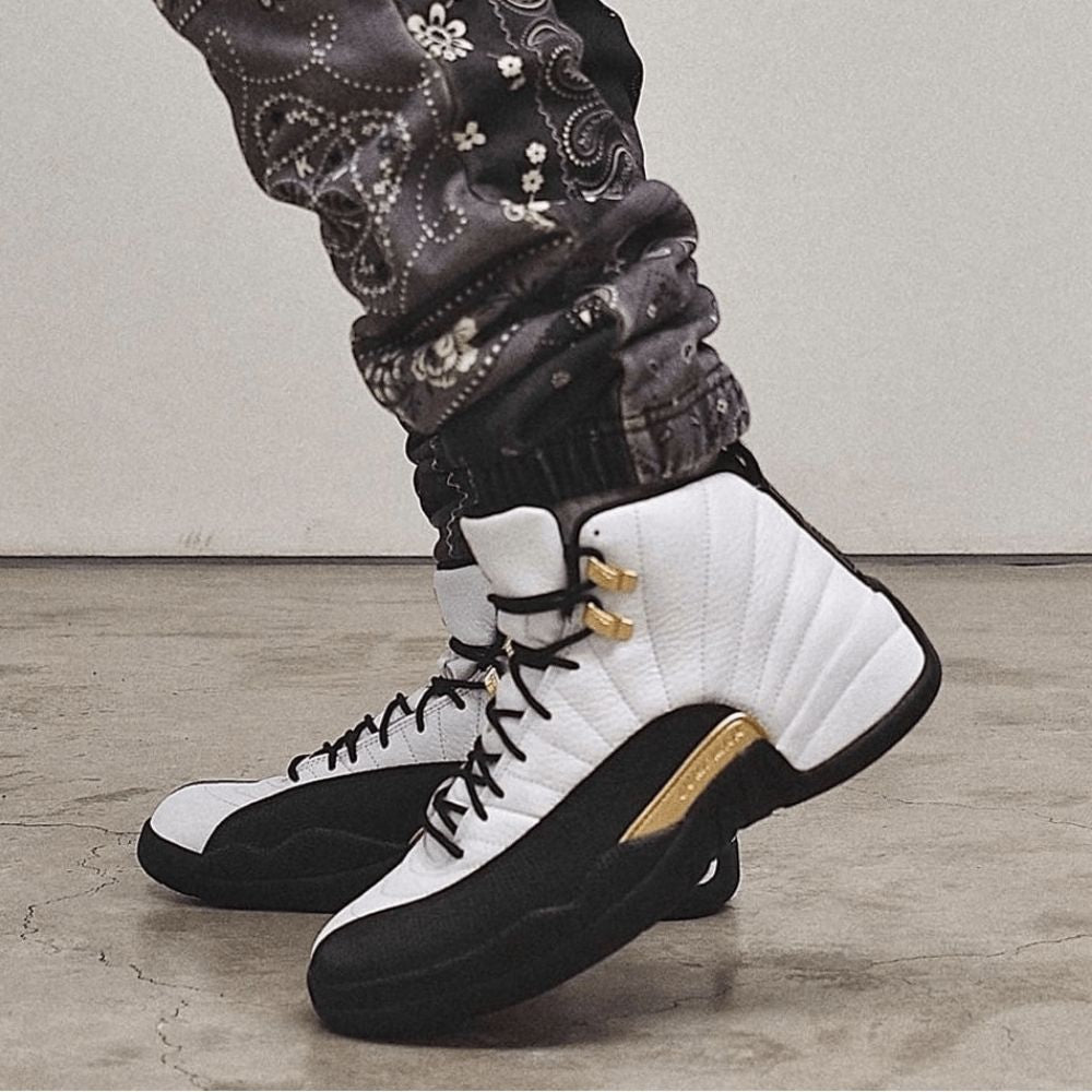 Air Jordan 12 Retro Royalty Metallic Gold Black