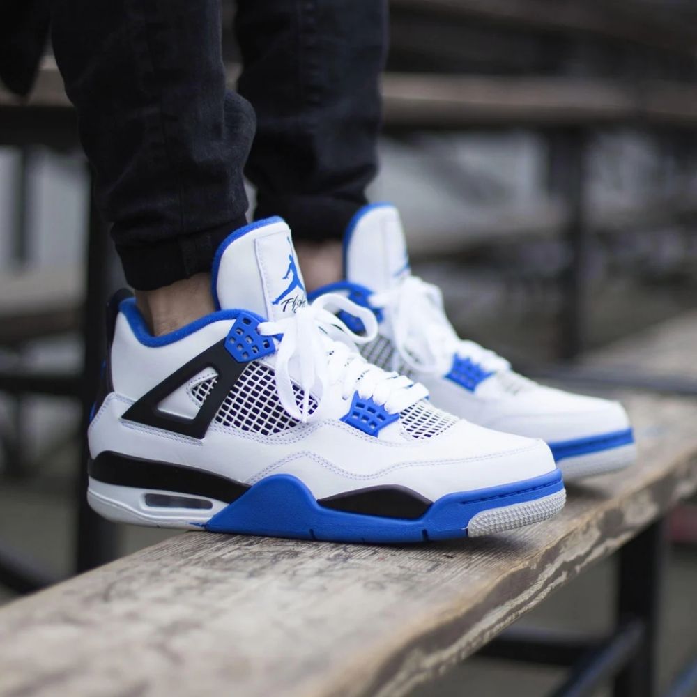 Air Jordan 4 Retro Motorsports Game Royal
