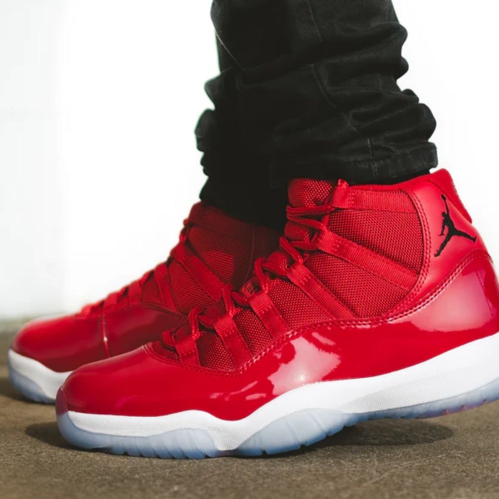 Air Jordan 11 Retro Win Like 96 Gym Red