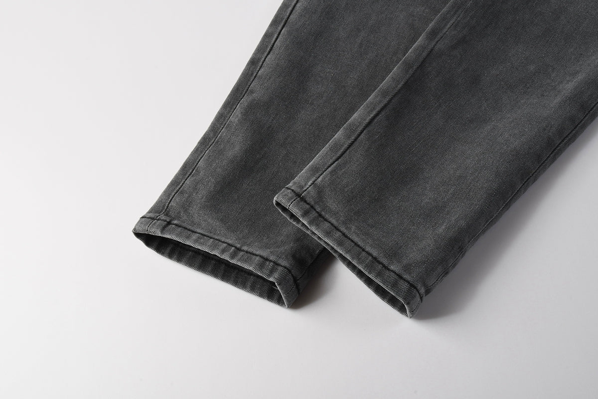 Purple Brand Crystal Diamond Jeans #9123